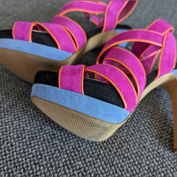 *NEW* Jessica Simpson Evangela Fuchsia Sz 8/38 - Picture 6 of 6
